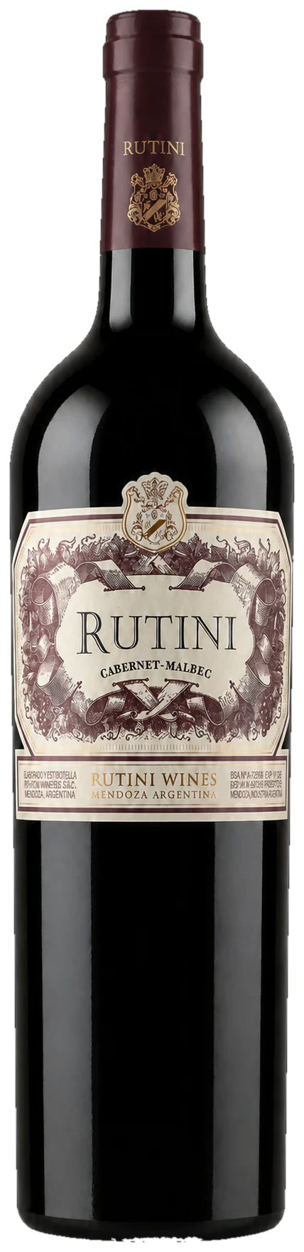 Botella Rutini Cabernet Malbec