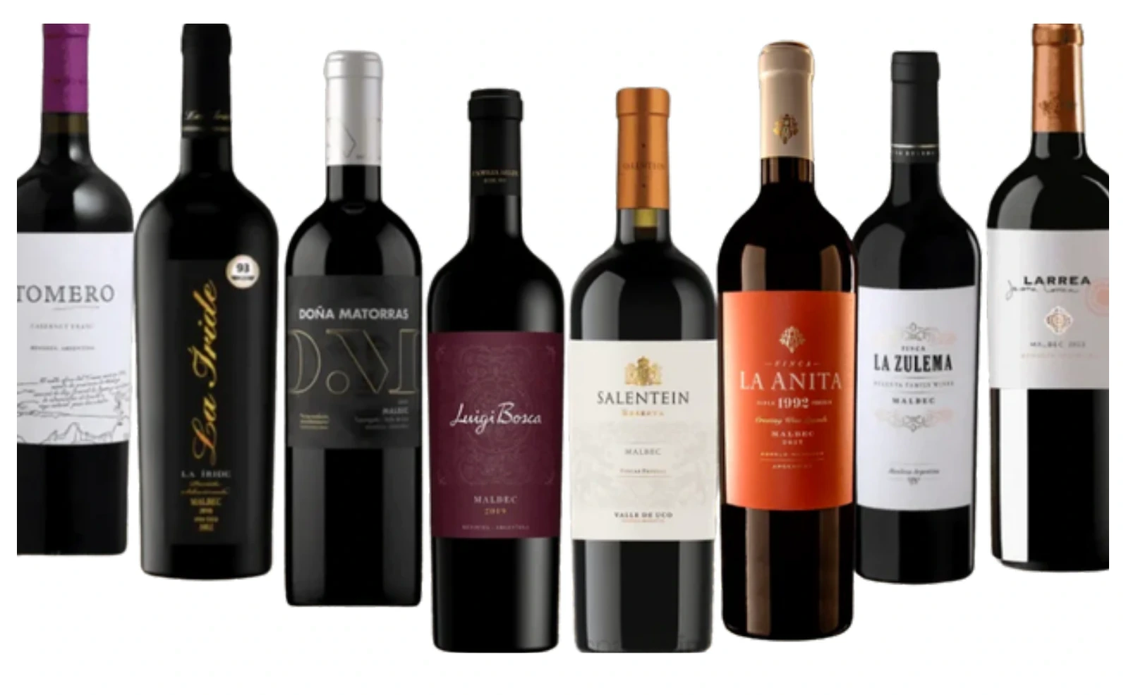 Ocho botellas del Combo Paga 6 Llevate 8 Premium