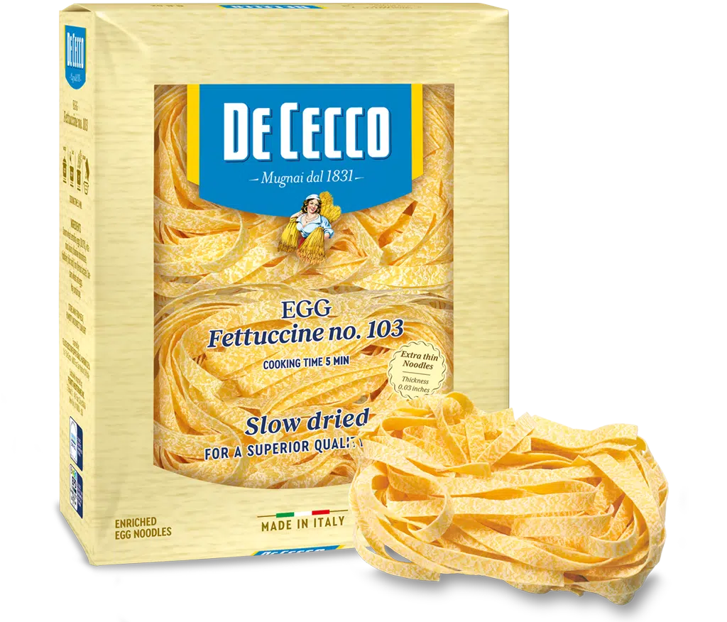 DE CECCO FETTUCCINE AL HUEVO 250GRS